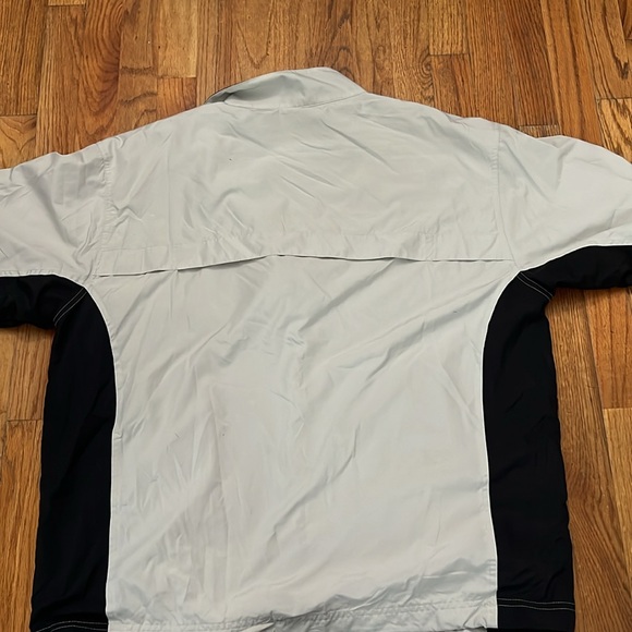 PING GOLF WIND JACKET SZ L EUC CREAM AND BLACK - Picture 4 of 6